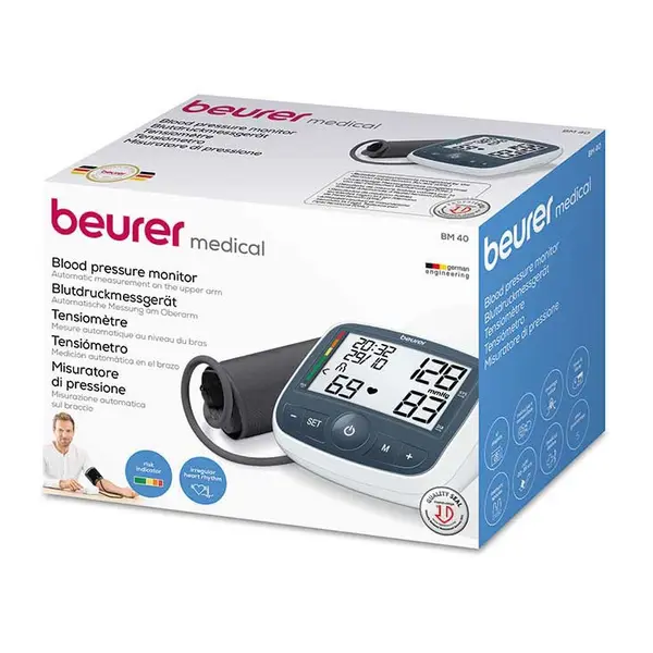 Beurer BM-40 Fully Automatic Blood Pressure and Pulse Monitor – View 6