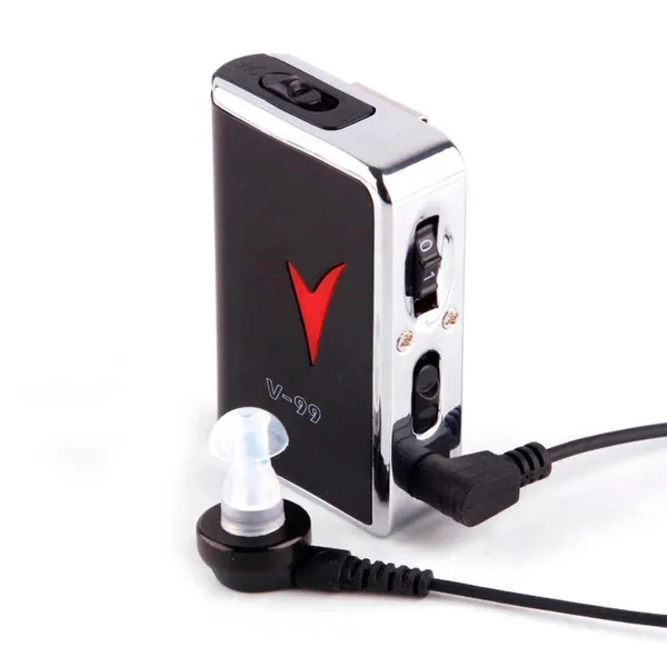 AXON V-99 Model Body Worn Analog Pocket Hearing Aid – View 3