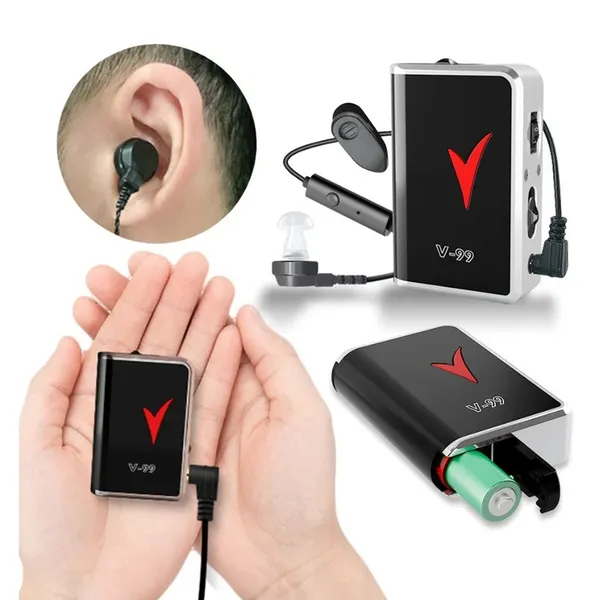 AXON V-99 Model Body Worn Analog Pocket Hearing Aid – View 2