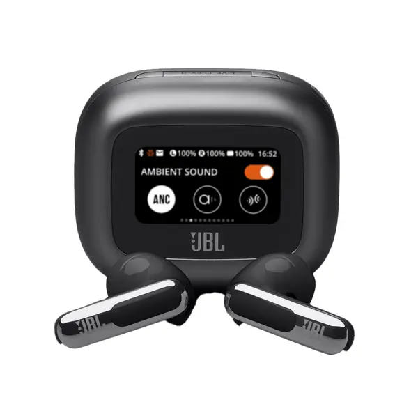  JBL Live Flex 3 NC TWS Earbuds – Color: Black – View 1