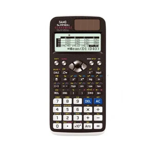 SAMS FX-991EXs Scientific Calculator 552 Functions/Solar & Battery – View 1