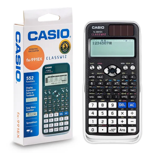 SAMS FX-991EXs Scientific Calculator 552 Functions/Solar & Battery – View 3