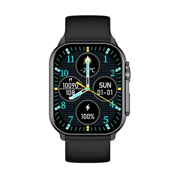 IMILAB IMIKI SF1E Amoled Display Bluetooth Calling Smartwatch – Color: Black – View 2