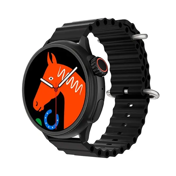 Hoco Y18 Smart Sports Bluetooth Calling Watch – Color: Black – View 1