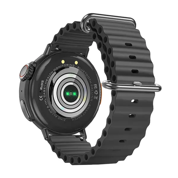 Hoco Y18 Smart Sports Bluetooth Calling Watch – Color: Black – View 4