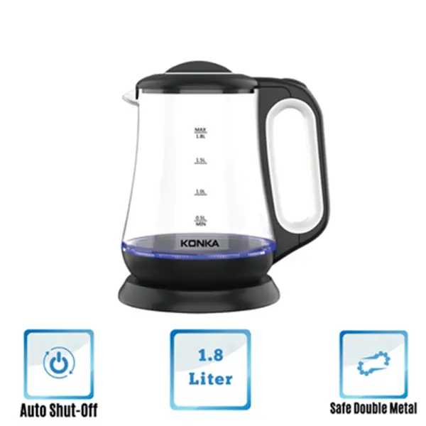 Konka KEKLW-2012 Smiss 1.8 Litre Electric Kettle – View 2