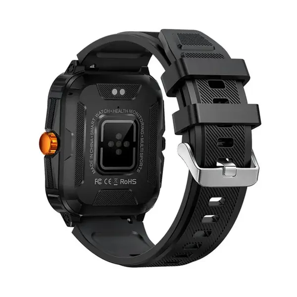 COLMI P76 3ATM Waterproof Smart Watch – Color: Orange – View 3