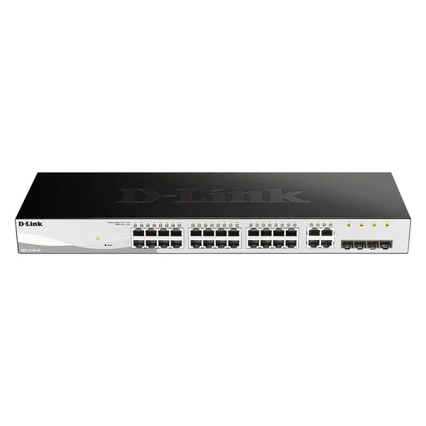 D-Link DGS-1210-28 24-Port Smart Managed Gigabit Switch – View 1