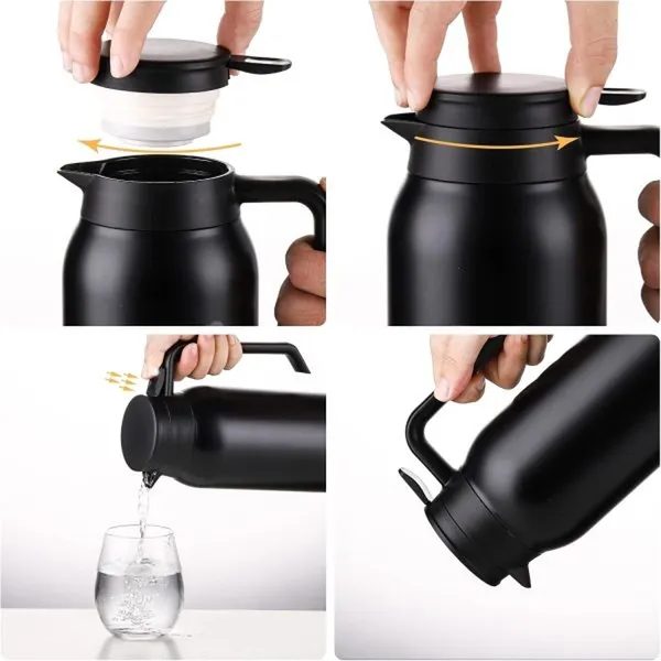  Xiaomi Viomi Yunmi Thermal Insulation Kettle Thermos Flask 1.5L Black – View 3
