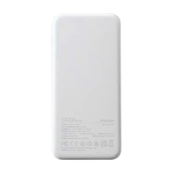 JOYROOM JR-T016 Dazzling Series 12W Fast Charging Power Bank – Color: White – View 3