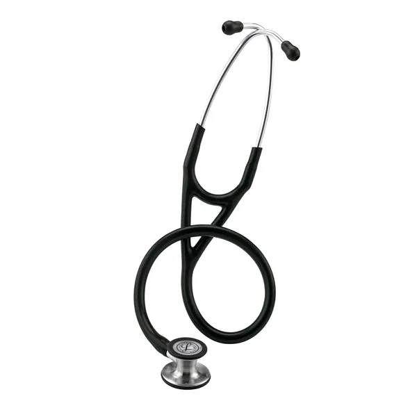 3M Littmann Cardiology IV Diagnostic Stethoscope – Color: Black – View 2