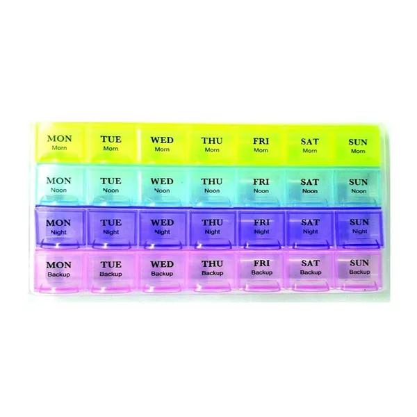 28 Days or 4 Weeks Homesoul Medicine Organizer Reminder Storage Box – View 2