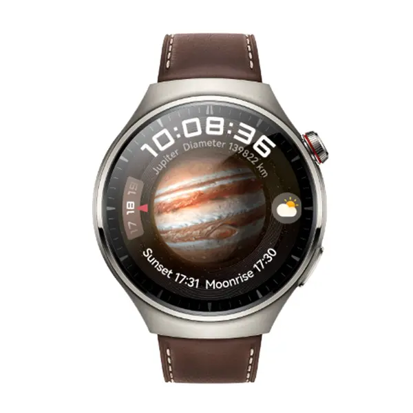 HUAWEI WATCH 4 Pro LTPO AMOLED Smartwatch – Color: Brown – View 2