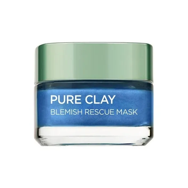 L'Oreal Paris Pure Clay Blemish Rescue Blue Algae Face Mask 50 Ml – View 1