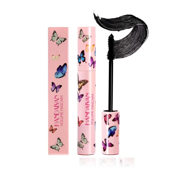 HANDAIYAN Mascara Double Usage Quick Dry Lengthening Thickening Curling Waterproof – View 2