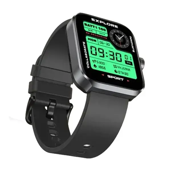Zeblaze Beyond 3 Plus GPS AMOLED Display Smartwatch – Color: Black – View 2