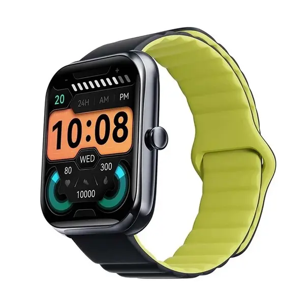 Haylou RS4 Max Bluetooth Calling Smartwatch – Color: Black – View 1