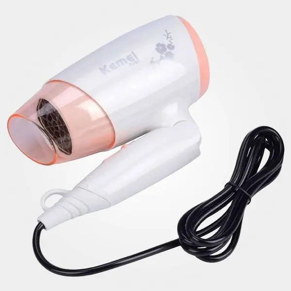 Kemei KM-3365 Hot And Normal Air Foldable Hair Dryer – View 2