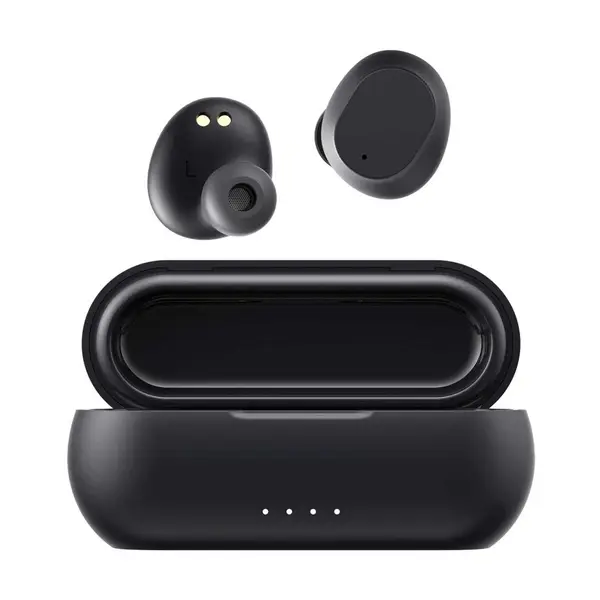 Havit i98 TWS Bluetooth Dual Earbuds With Charging Case – Color: Black – View 2