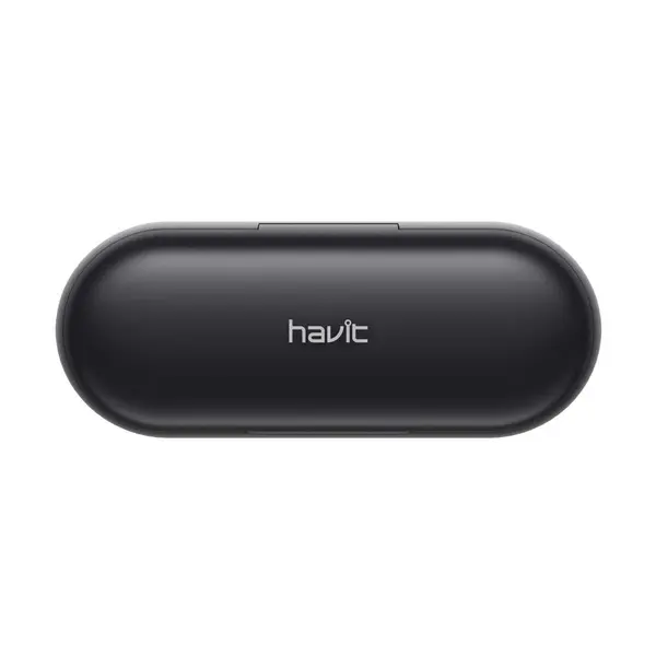 Havit i98 TWS Bluetooth Dual Earbuds With Charging Case – Color: Black – View 3