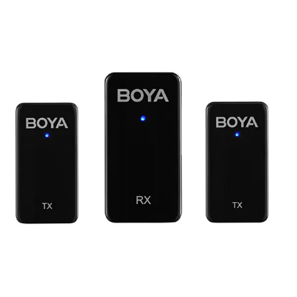 Boya BY-Wmic5-M2 2.4GHz Dual-Channel Ultracompact  Wireless Microphone  – View 2