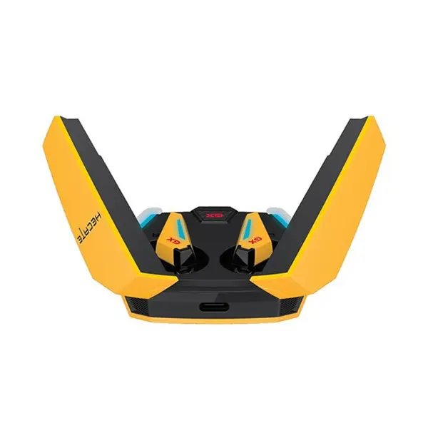 Edifier Hecate GX07 True Wireless Dual Gaming Earbuds – Color: Yellow – View 3