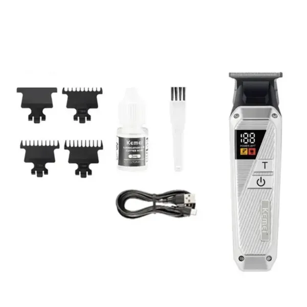 Kemei KM-1679 Rechargeable Professional Hair Trimmer For Men – View 3