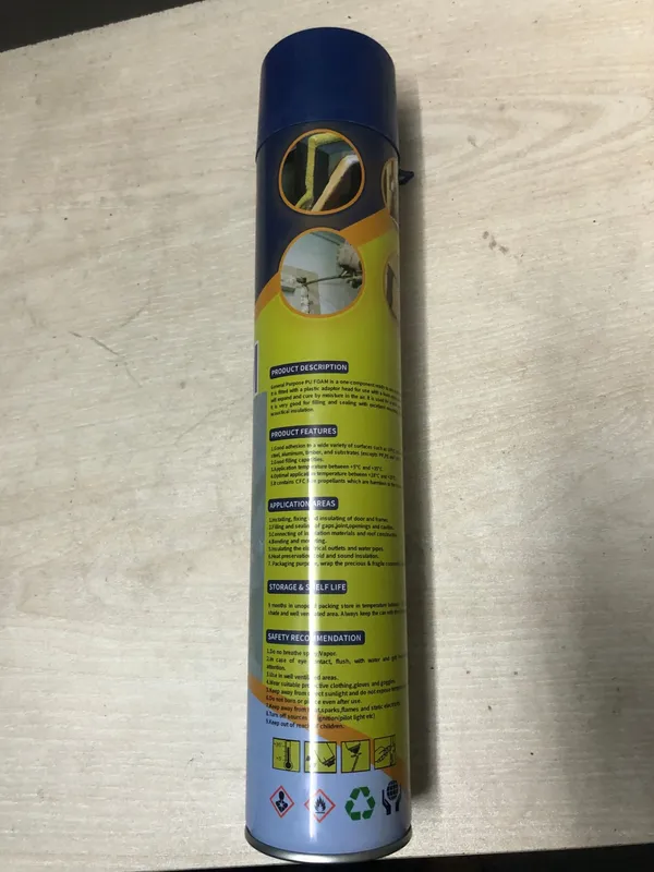 Sun Waterproof PU Foam Expanding Spray 750ml – View 6