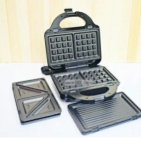 Miyako SM-862-HY 900 Watts 3 in 1 Sandwich Maker – View 2