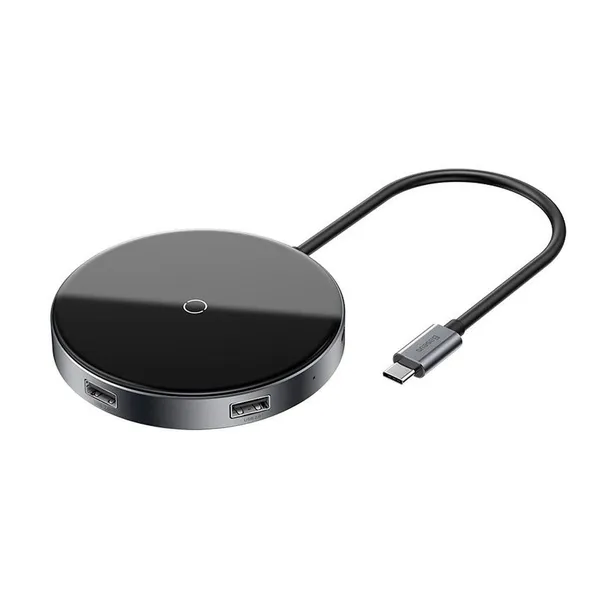 Baseus WXJMY-0G Circular Mirror Wireless Charger HUB – View 1