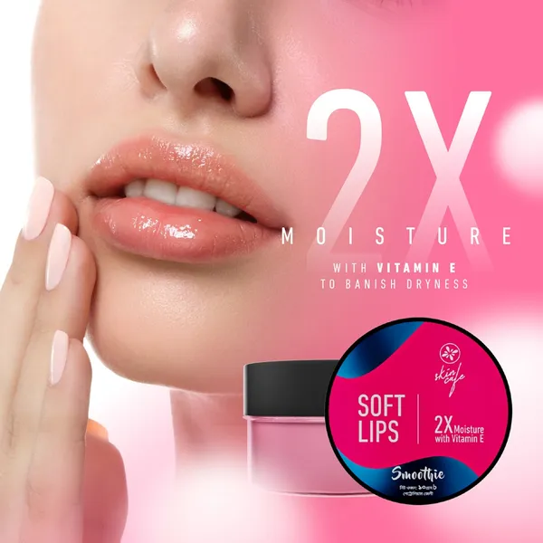 Skin Cafe Sweet Almond Oil Soft Lips Lip Balm-Smoothie 10g – View 4