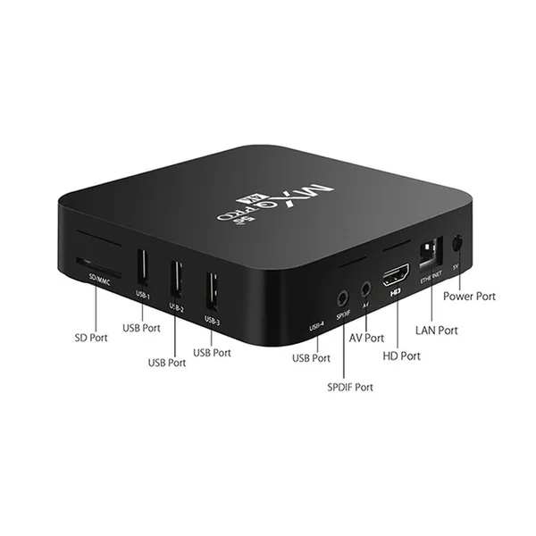 MXQ Pro 4K 8GB RAM Android TV Box – View 2