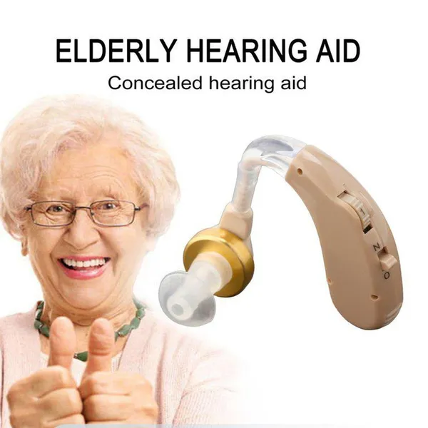 JECPP F-189 Hearing Aid Behind The Ear Personal Sound – View 4