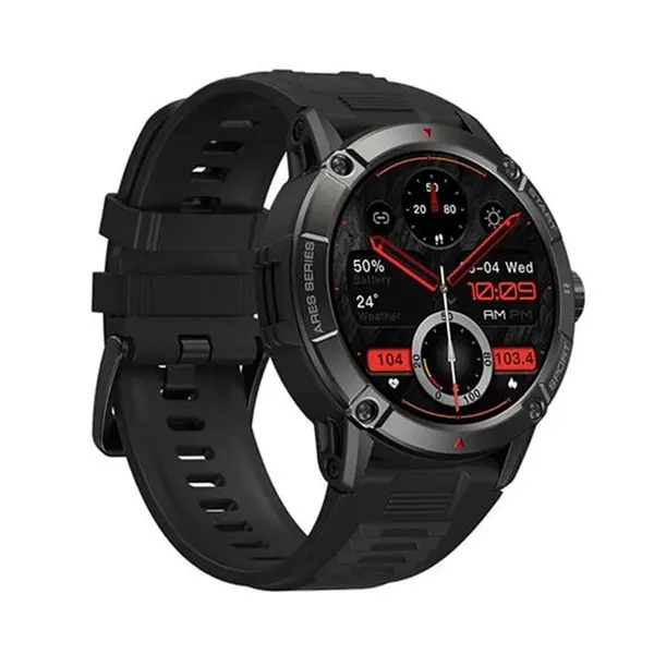 Zeblaze Ares 3 IPS Color Display Smartwatch – Color: Black – View 3