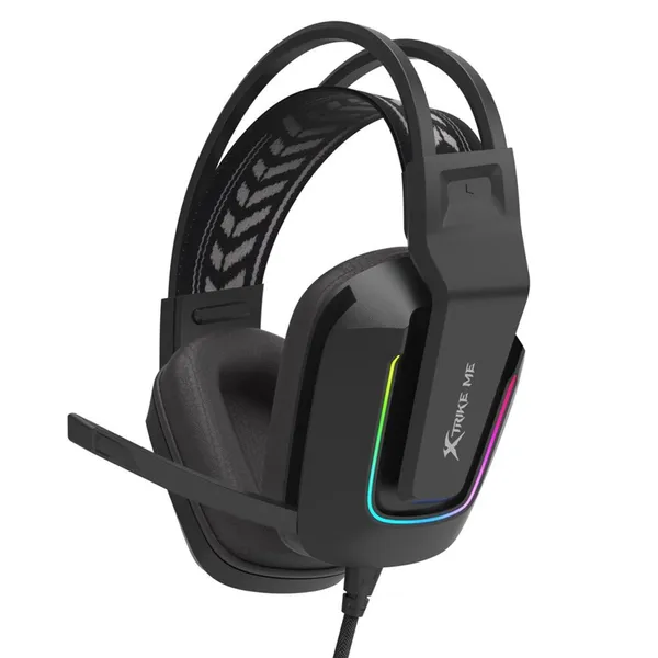 Xtrike Me GH-712 RGB Wired Gaming Headphone – Color: Black – View 3
