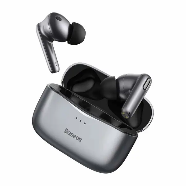 Baseus SIMU S2 Hybrid ANC True Wireless Earphones – Color: Gray – View 2