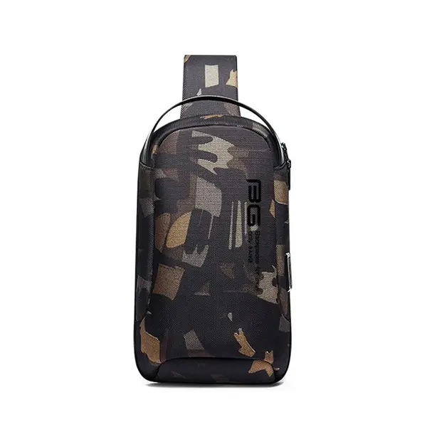 Bange 7221 Multifunction Large Capacity Design Cross body Sling Bag – Color: Green – View 1