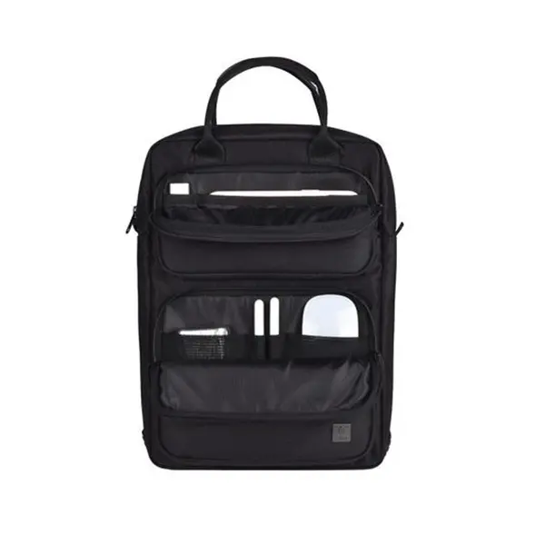 WIWU 14.2 inch Alpha Vertical Double Layer Laptop Bag – Color: Black – View 2