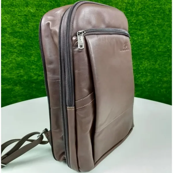Unique & Smart Slim-fit Backpack with Extra Zipper Gadget – View 3