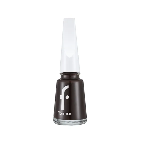 Flormar Nail Enamel Maxi Brush 514 Bitter Cocoa Nail Polish – View 2