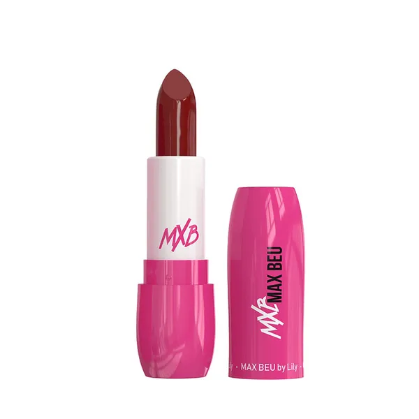 Max beu 53 Silk Finish Highly Pigment Lipstick – View 3