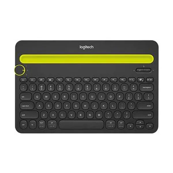 Logitech K480 Bluetooth Multi-Device Keyboard – Color: Black – View 1