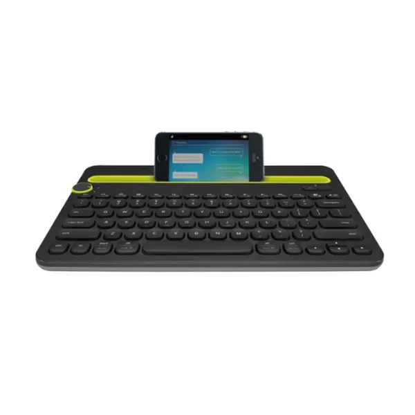 Logitech K480 Bluetooth Multi-Device Keyboard – Color: Black – View 3