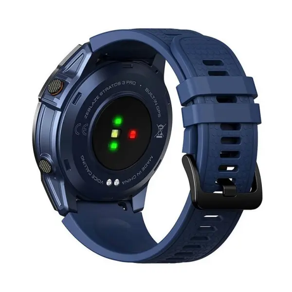 Zeblaze Stratos 3 Pro AMOLED Display Smartwatch – Color: Blue – View 3