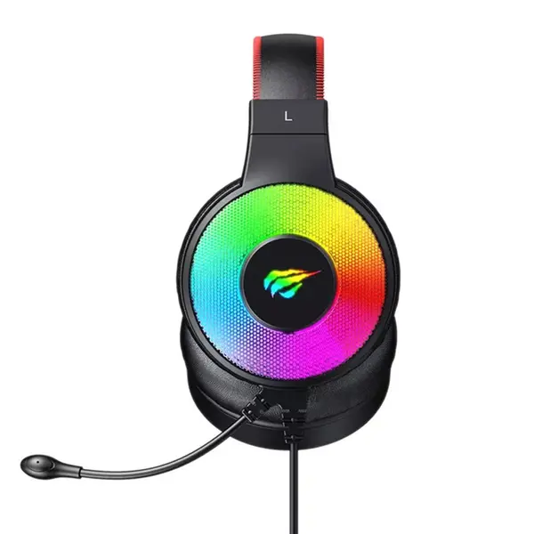 Havit Gamenote H2013d Wired Black RGB Gaming Headphone – View 2