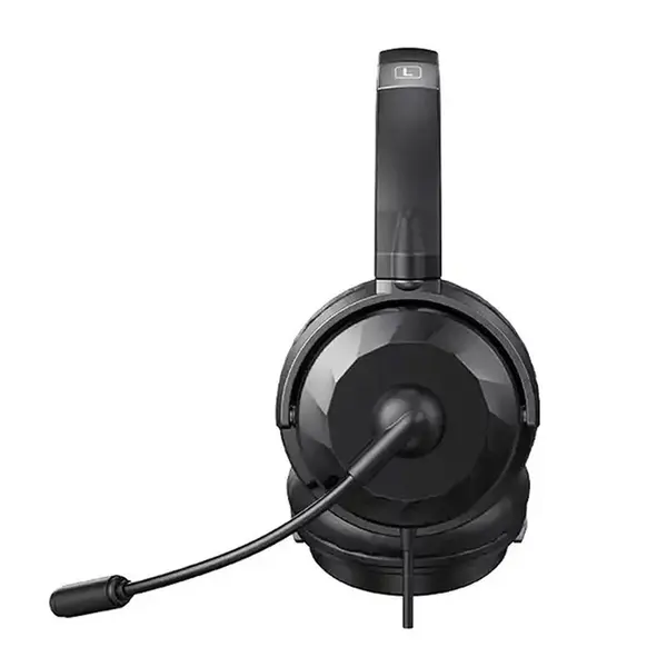 Havit H217D Wired Black Stereo Headphone With Microphone – View 4