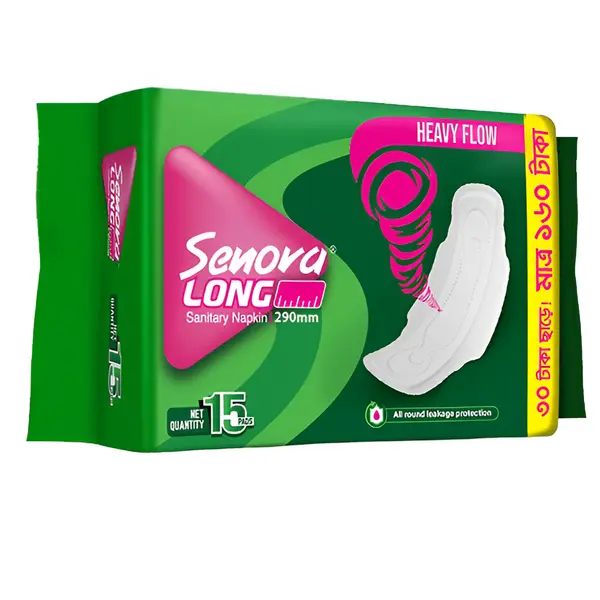 Senora Long Heavy Flow Cottony Soft Sanitary Pad – View 1