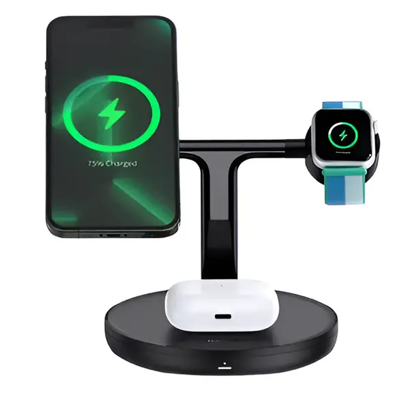Baseus 20W Wireless 3-in-1 Magnetic Charger Stand – View 4