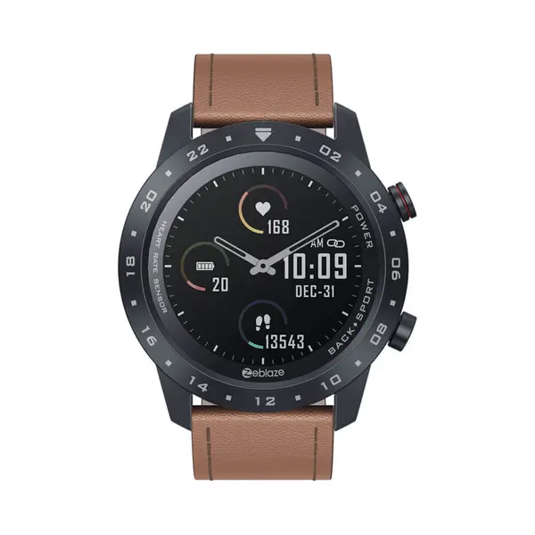 Zeblaze Neo 2 Tough and Durable Smart Watch – Color: Brown – View 3