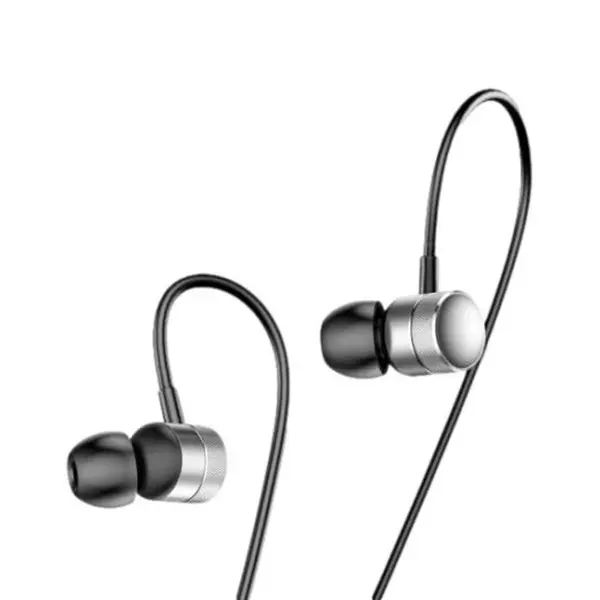 Baseus Encok H04 3.5mm Wired Sports Earphones – Color: Gray – View 3